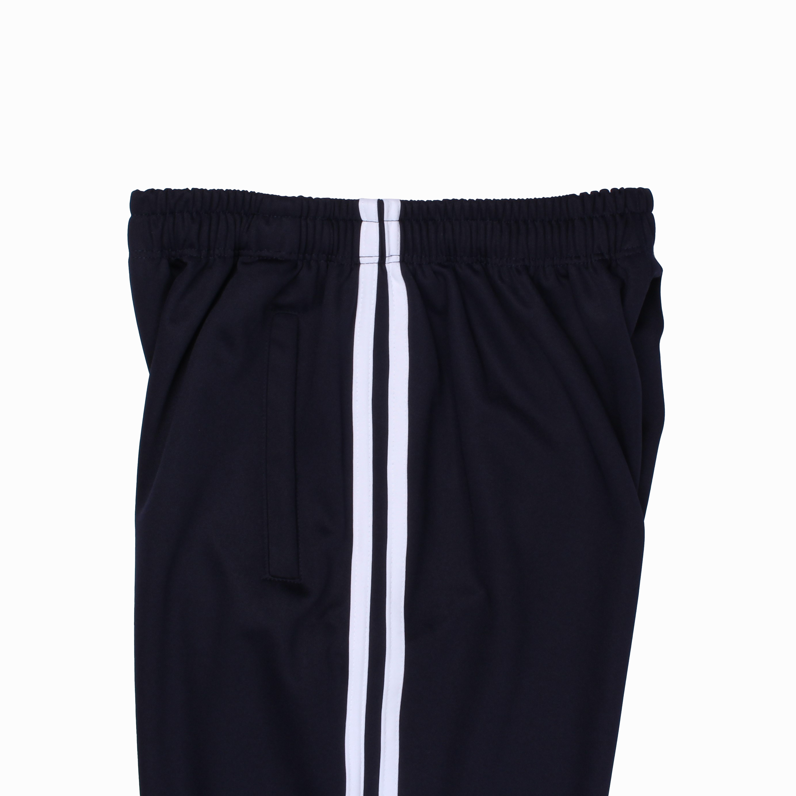 [면혼방/폴리100%]  네이비 흰색 2선 바지