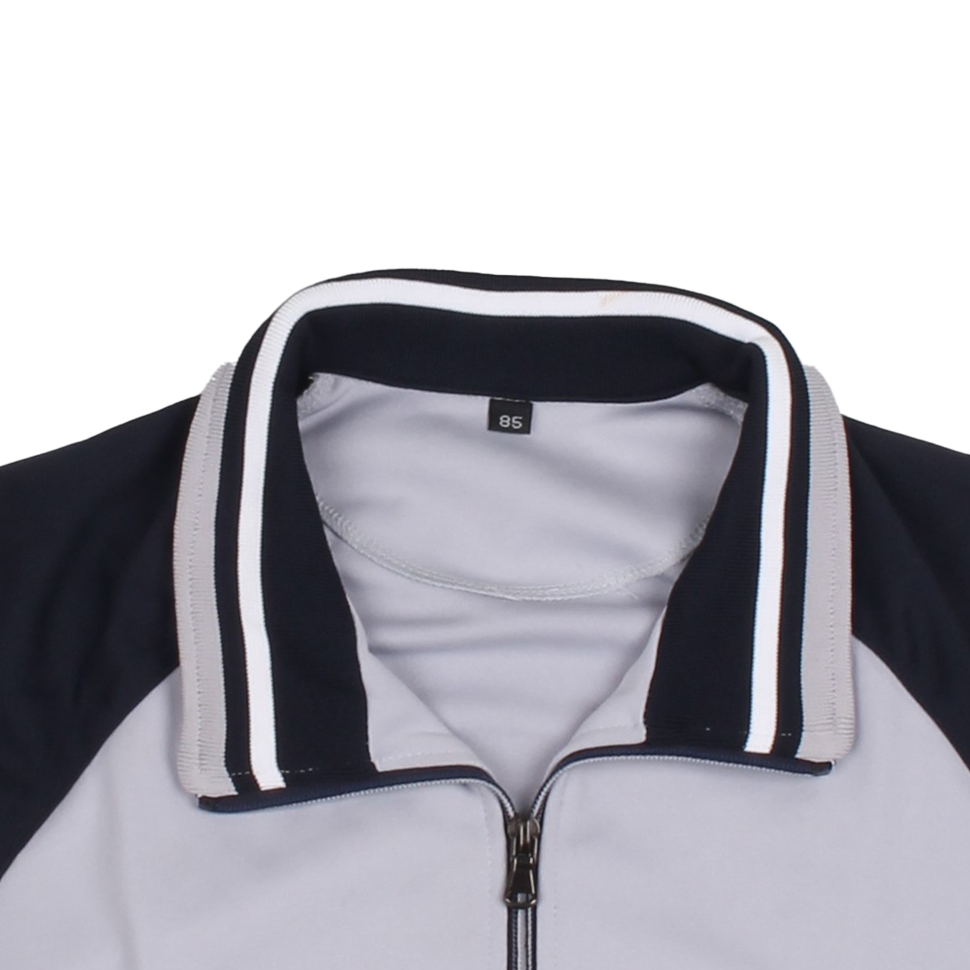 그레이 네이비 하프선/얇은 2선 동복세트