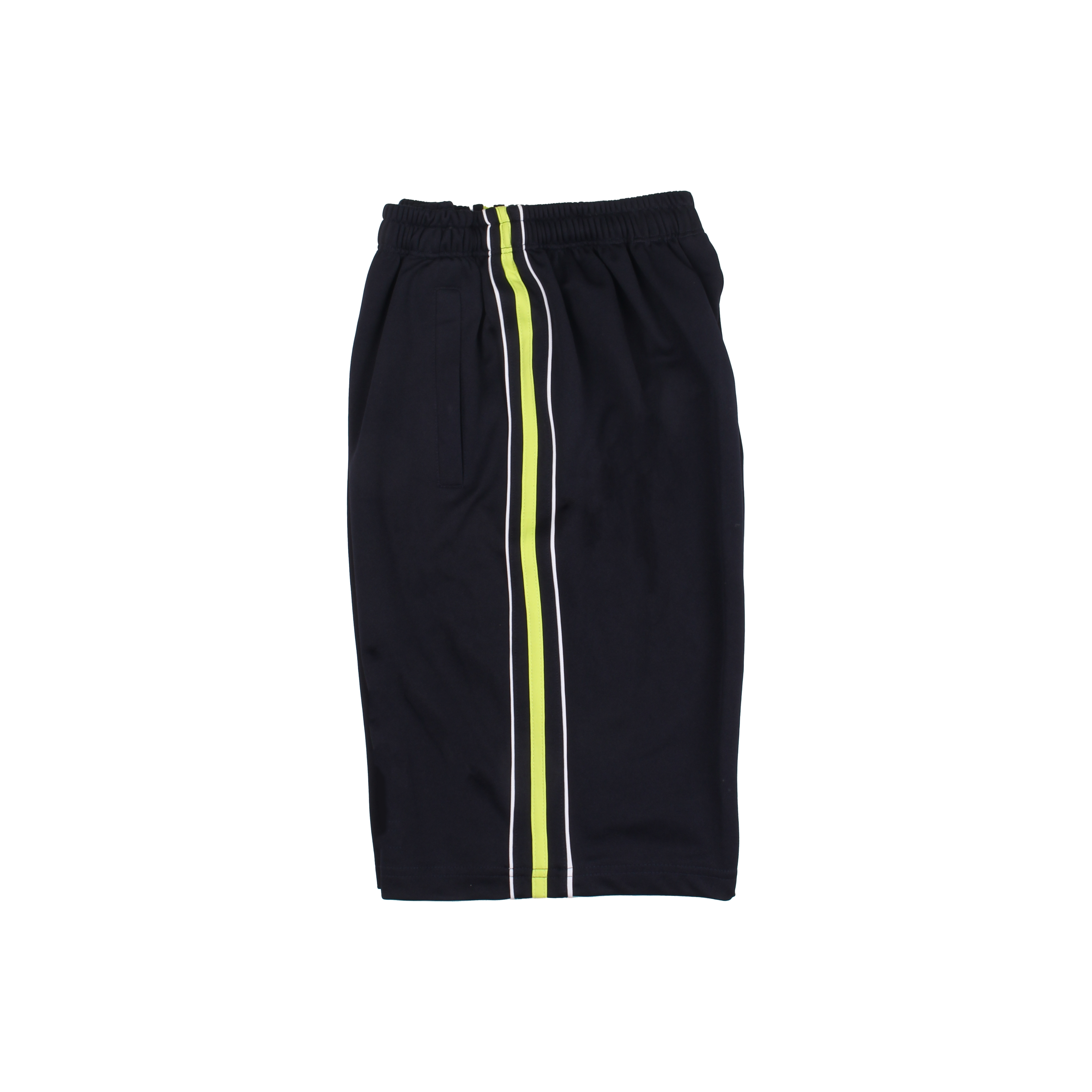 네이비 화이트연두 3선 반바지