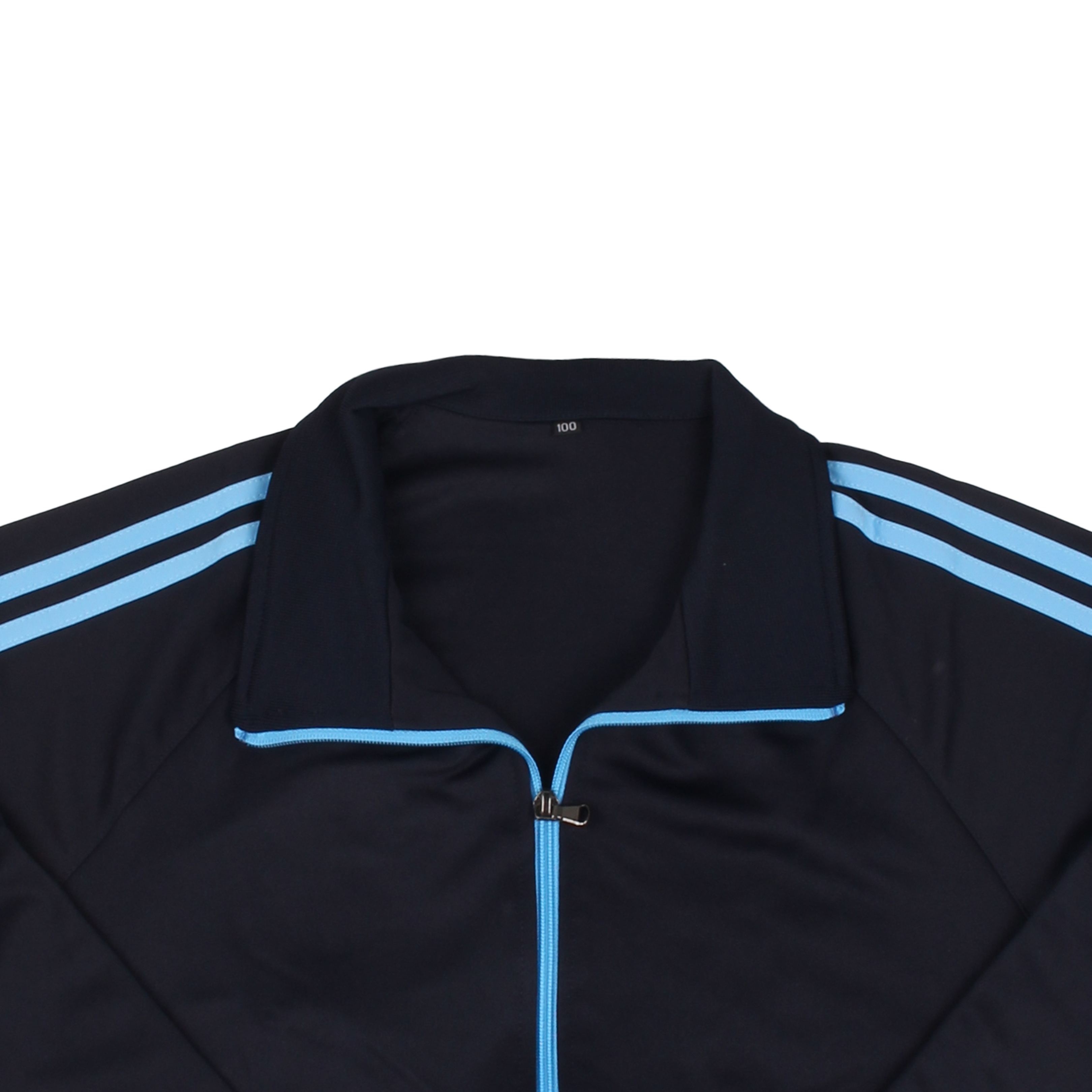 네이비 소라 2선(양옆 바디선) 집업 동복상의