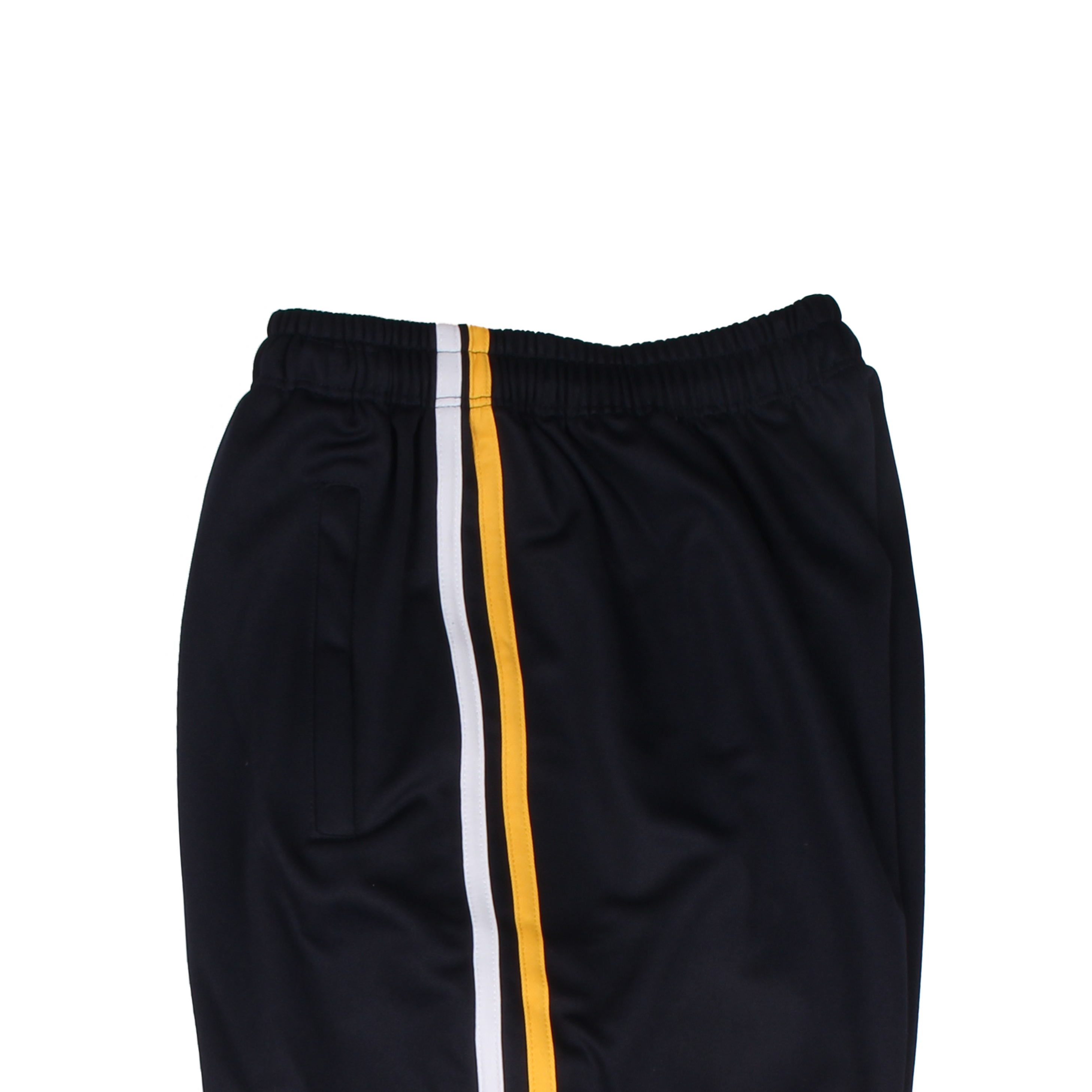 [기모] 네이비 화이트노랑 2선 기모바지