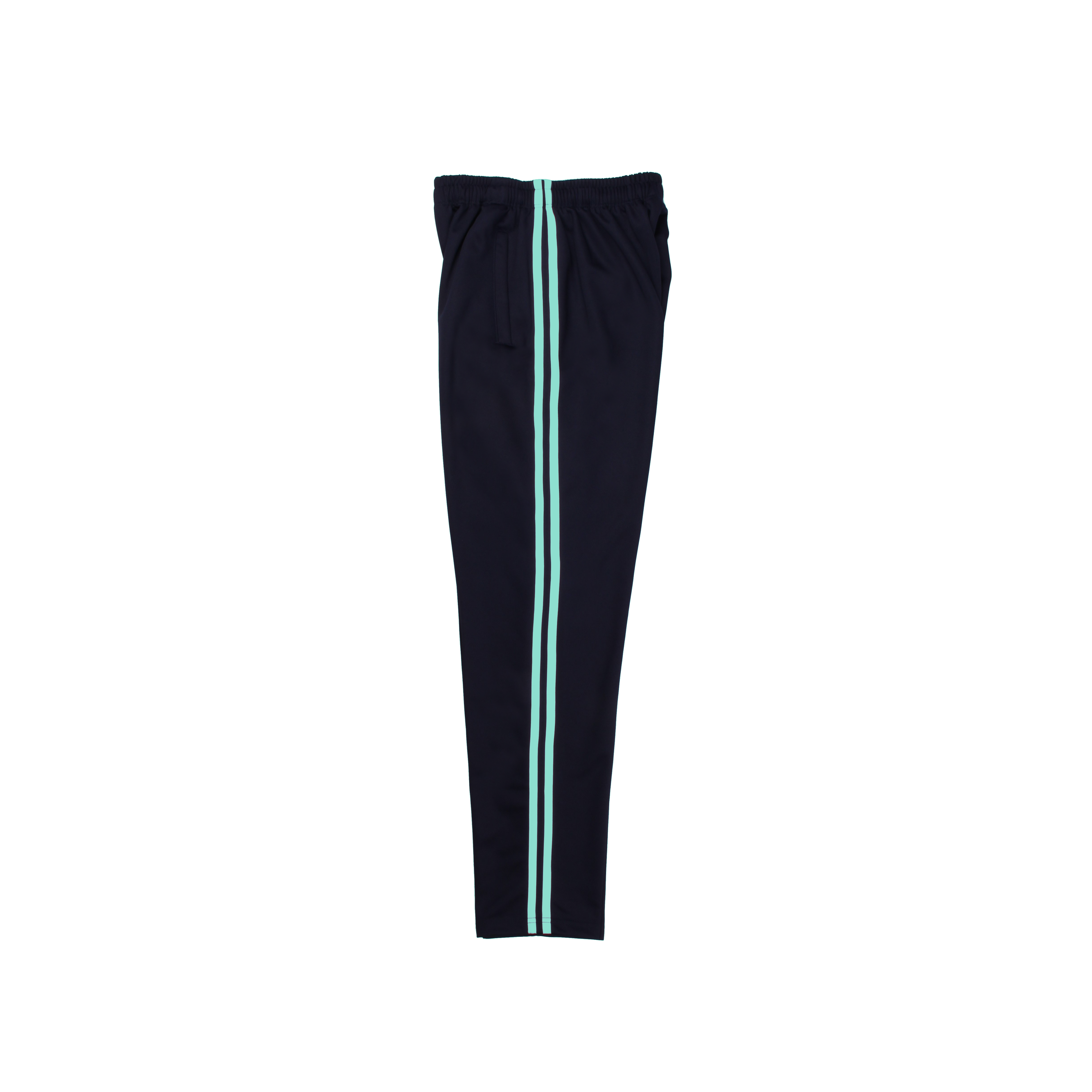 [기모] 네이비 민트2선 기모바지